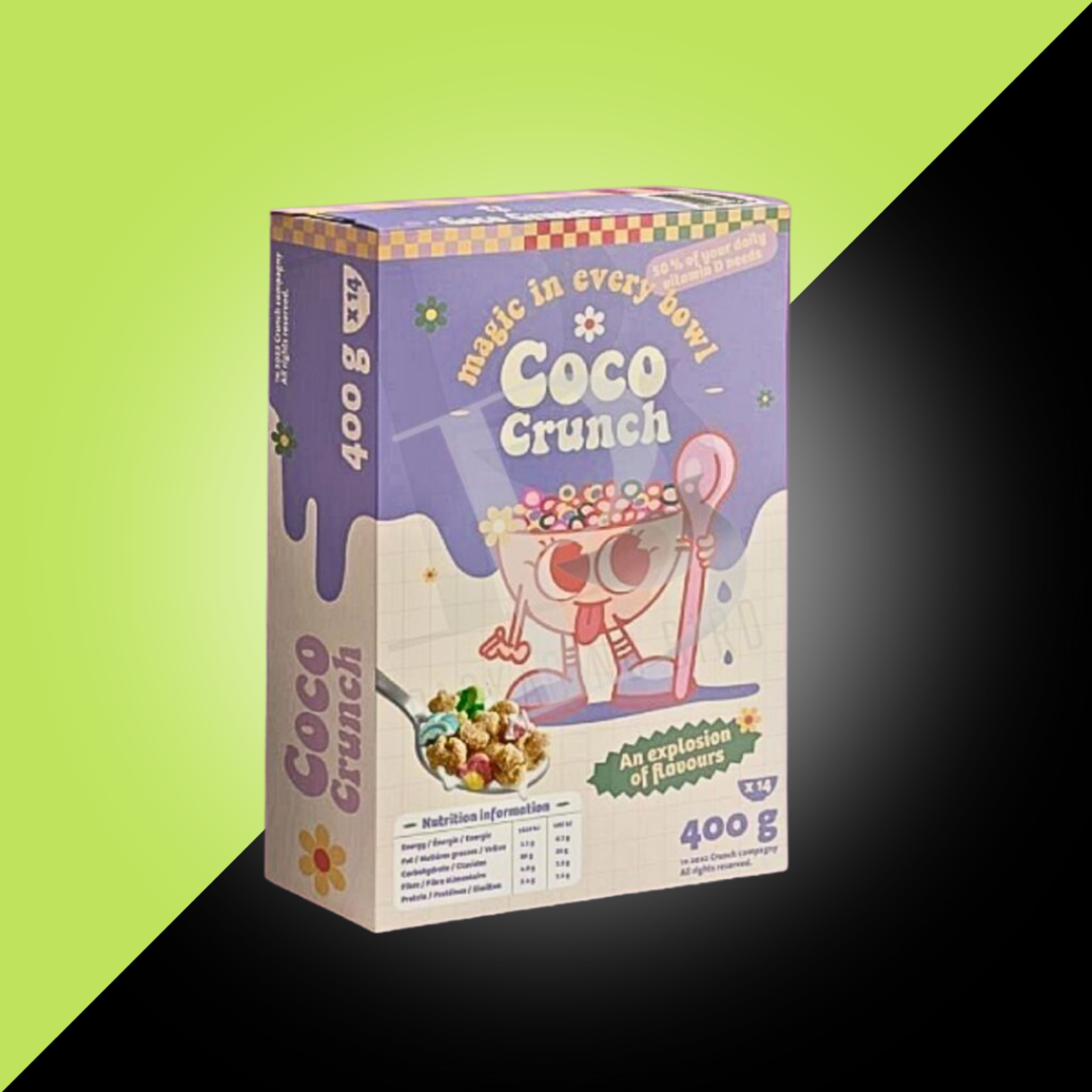 custom mini cereal boxes